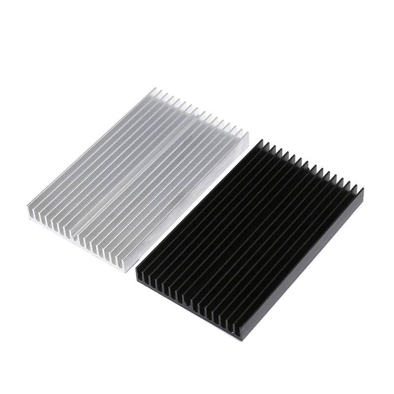 HBA12 ~ Dissipador de calor de liga de alumínio 100MM Almofada de resfriamento LED IC Chip Cooler Dissipador de calor do radiador