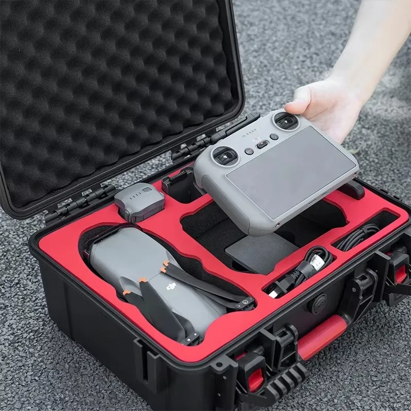 Portable Explosion-proof Box for DJI Air 3S Accessories Storage Case Hard Shell Waterproof Carrying Case For DJI RC 2 N3