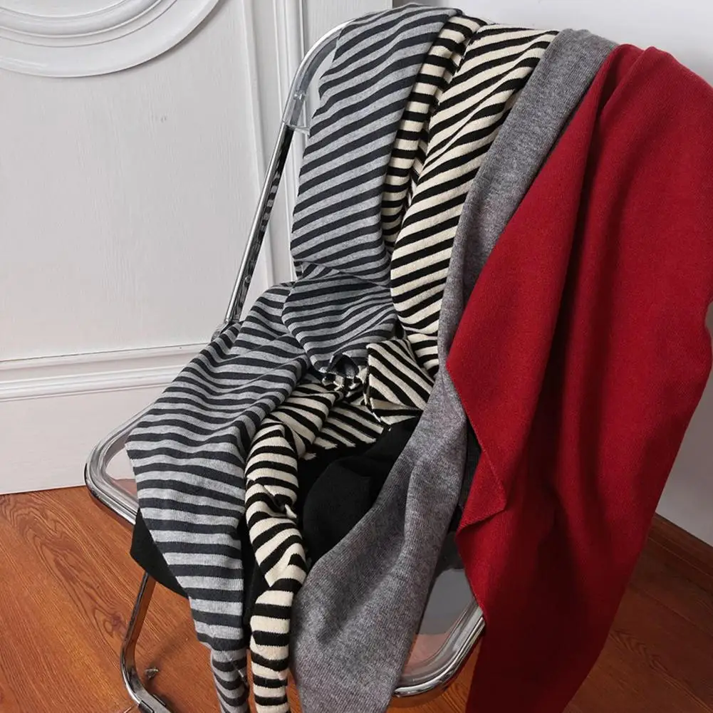 

Women Knitted Shawl Wrap Scarf Striped Design Soft Imitation Wool Cashmere Cape Cardigan Shawl Coat Blanket Scarf Blanket 2025