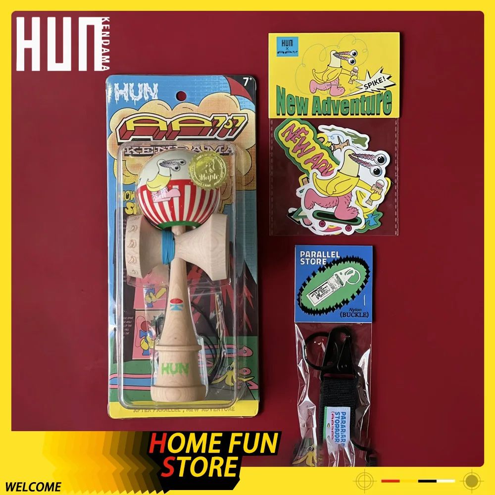 Spot Goods Hun X Ap717 Kendama Maple Beech Material Professionals Use Japanese Kendama Child Toys Gifts