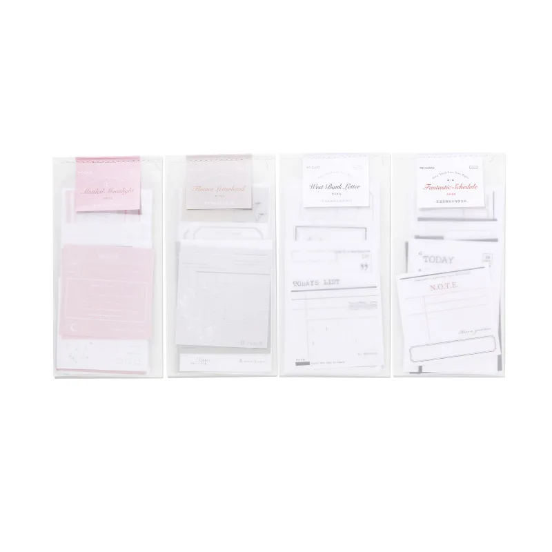 20pcs/lot Memo Pads Material Paper daydream theatre Junk Journal Scrapbooking Cards Retro Background Decoration Paper