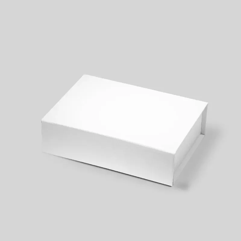 

Liyueyibox A6shallow White Luxury Magnetic Closure Rigid Gift Box|Custom Logo Wedding/Birthday / gift/ Packaging Eco-Friendly