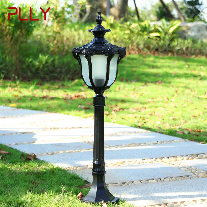 PLLY-Outdoor Lawn LED Light, Lâmpada de jardim retro, impermeável, IP65, Home Decor, Courtyard Villa, Fixture