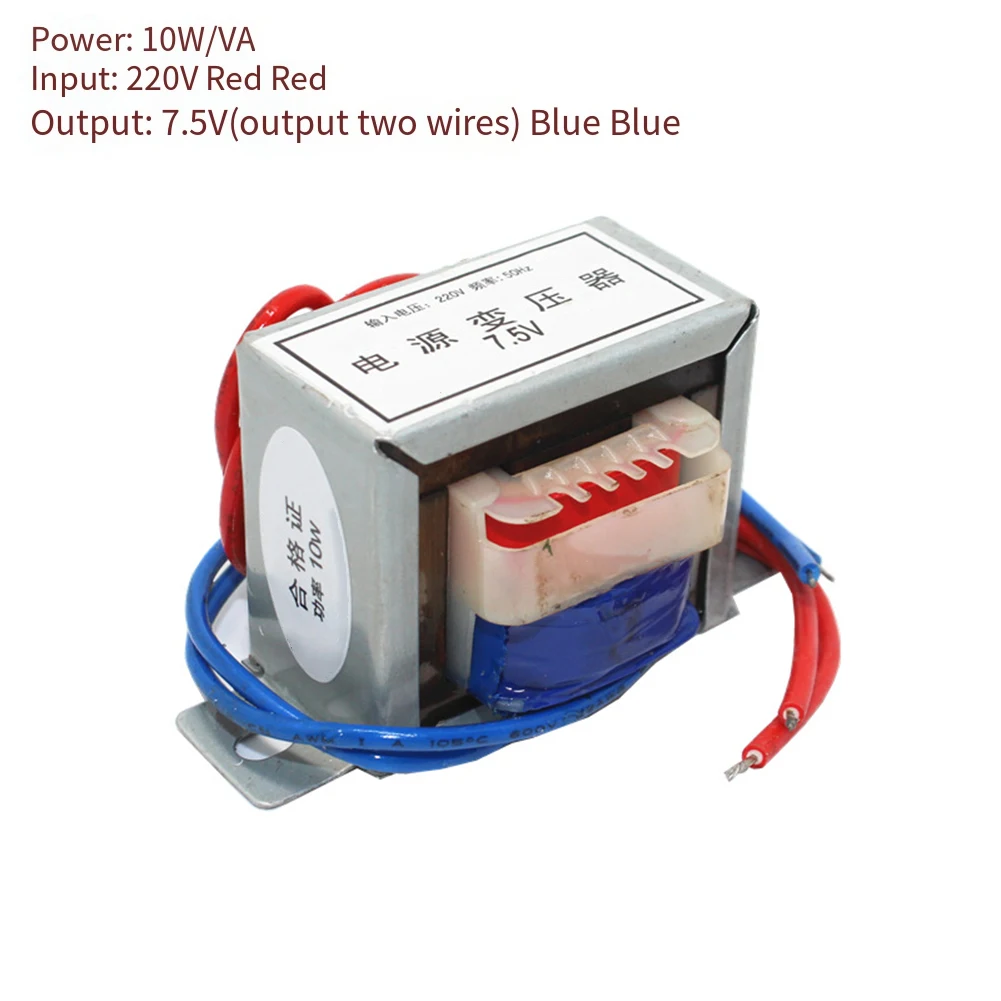 محول طاقة EI بسعة 10 وات مصمم لتحويل الجهد الآمن من إدخال التيار المتردد بقدرة 220 فولت إلى مستويات الإخراج المطلوبة #4