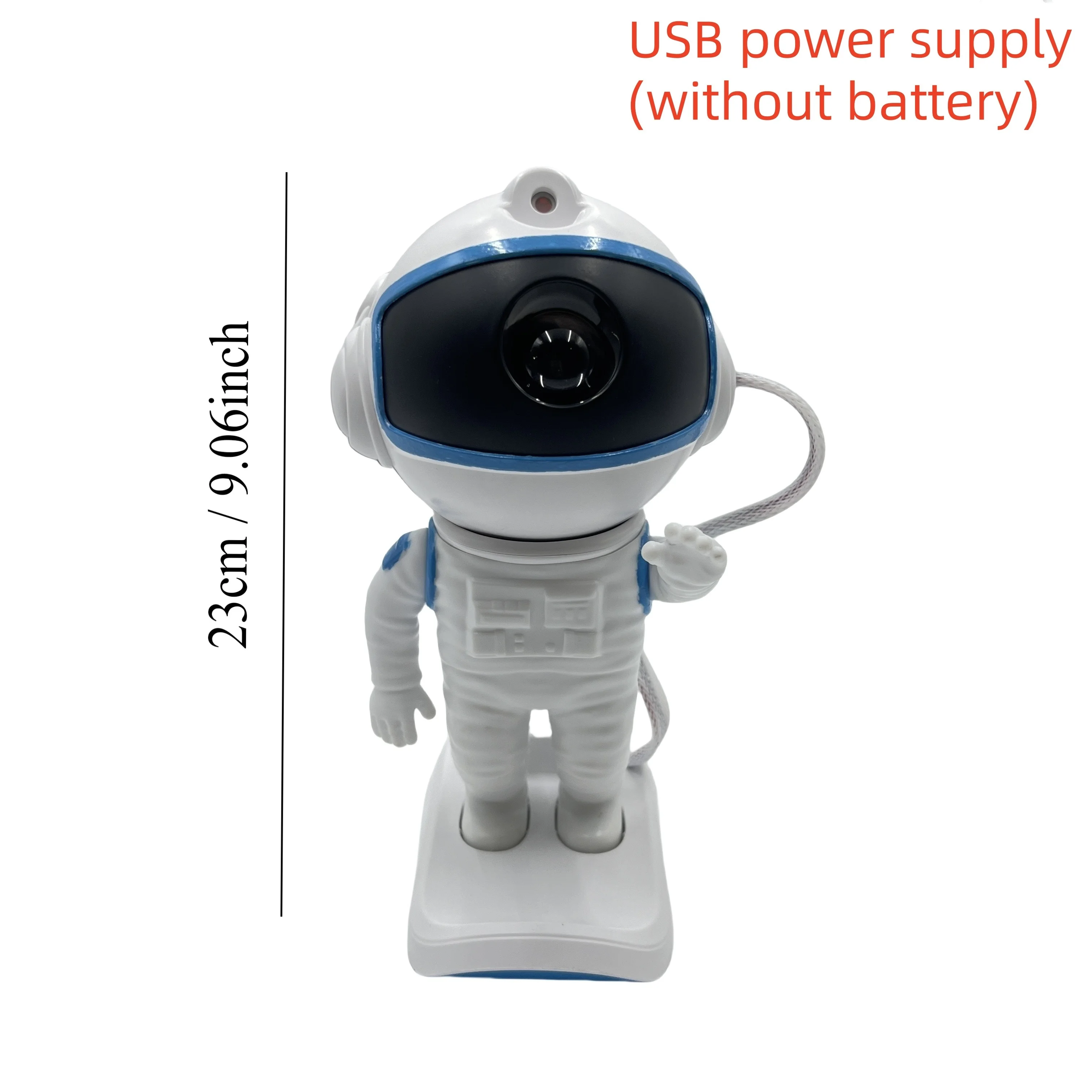 skateboard Astronaut Galaxy Star Projector Night Light for Kids Remote Control Nebula Projector Lamp for Bedroom and Ceiling