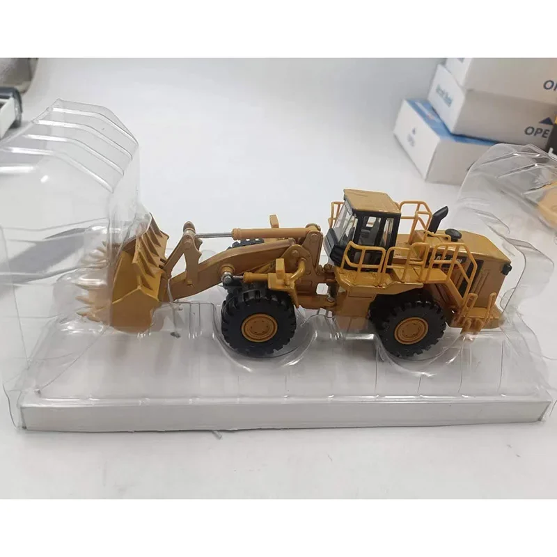 Empilhadeira Construção Modelo de Veículo Liga, Diecast 1:64, Carregador CAT 988H, Escavadora, Coleção de Lembrança, 85617