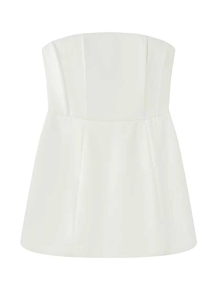 Siyang moda feminina 2 peças conjuntos sólido sem costas zíper espartilho topos & saia de cintura alta do vintage feminino chique senhora saias conjunto