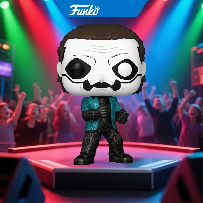 

Papa Emeritus IV Action Figure Funko Pop Spectral Performer Figure Model Cartoon Cool Desk Decoration Fans Collectible Gifts