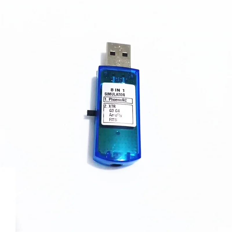 

QA08I Восемь в одном USB-симулятор полета Компьютерный симулятор полета для XTR5 FMS G4 FPV Контроллер самолета-вертолета