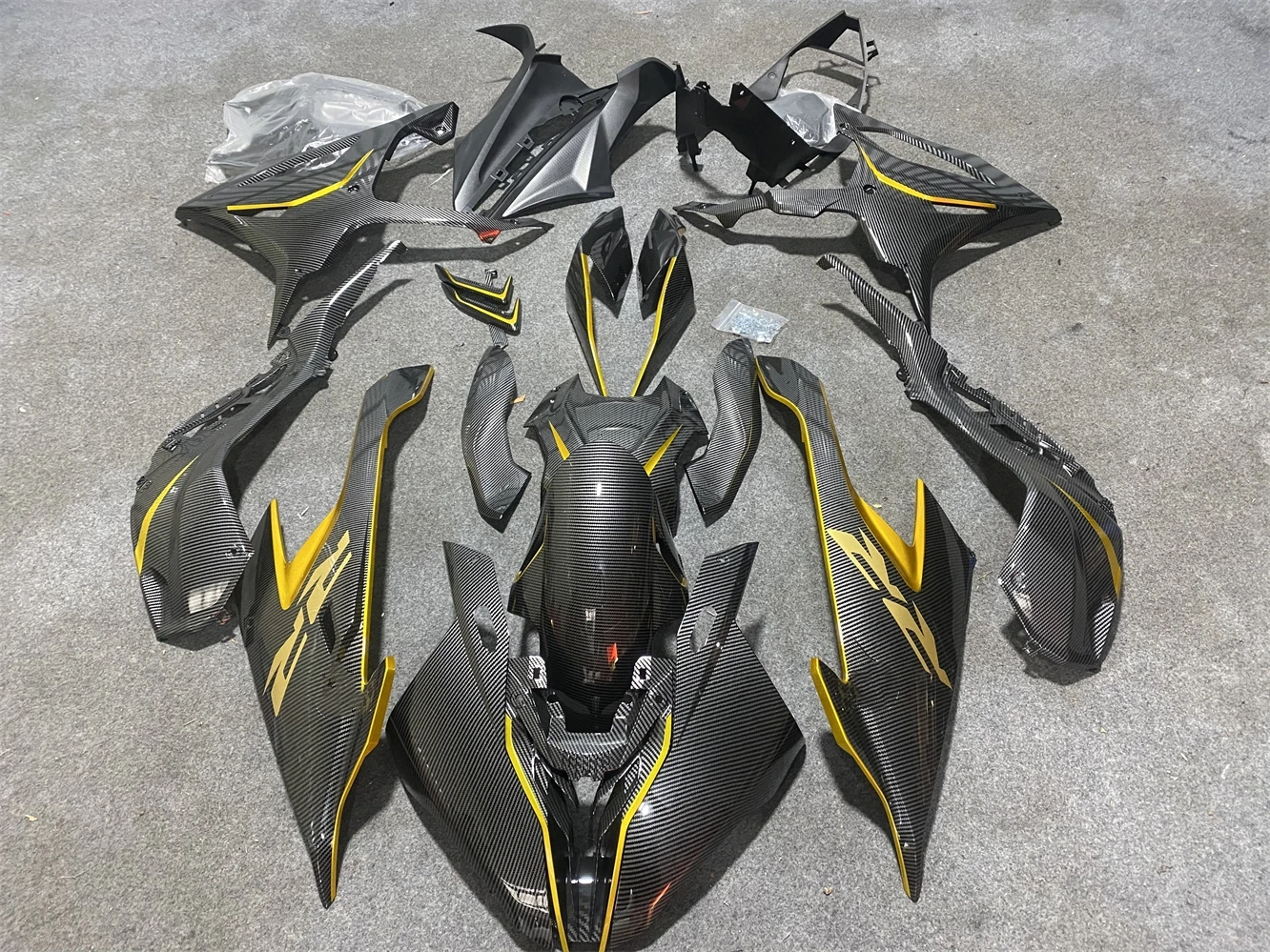 Motorcycle Fairing Suitable for S1000RR 19-22 years S1000 2019 2020 2021 2022 Fairing Carbon Fiber Paint Gold