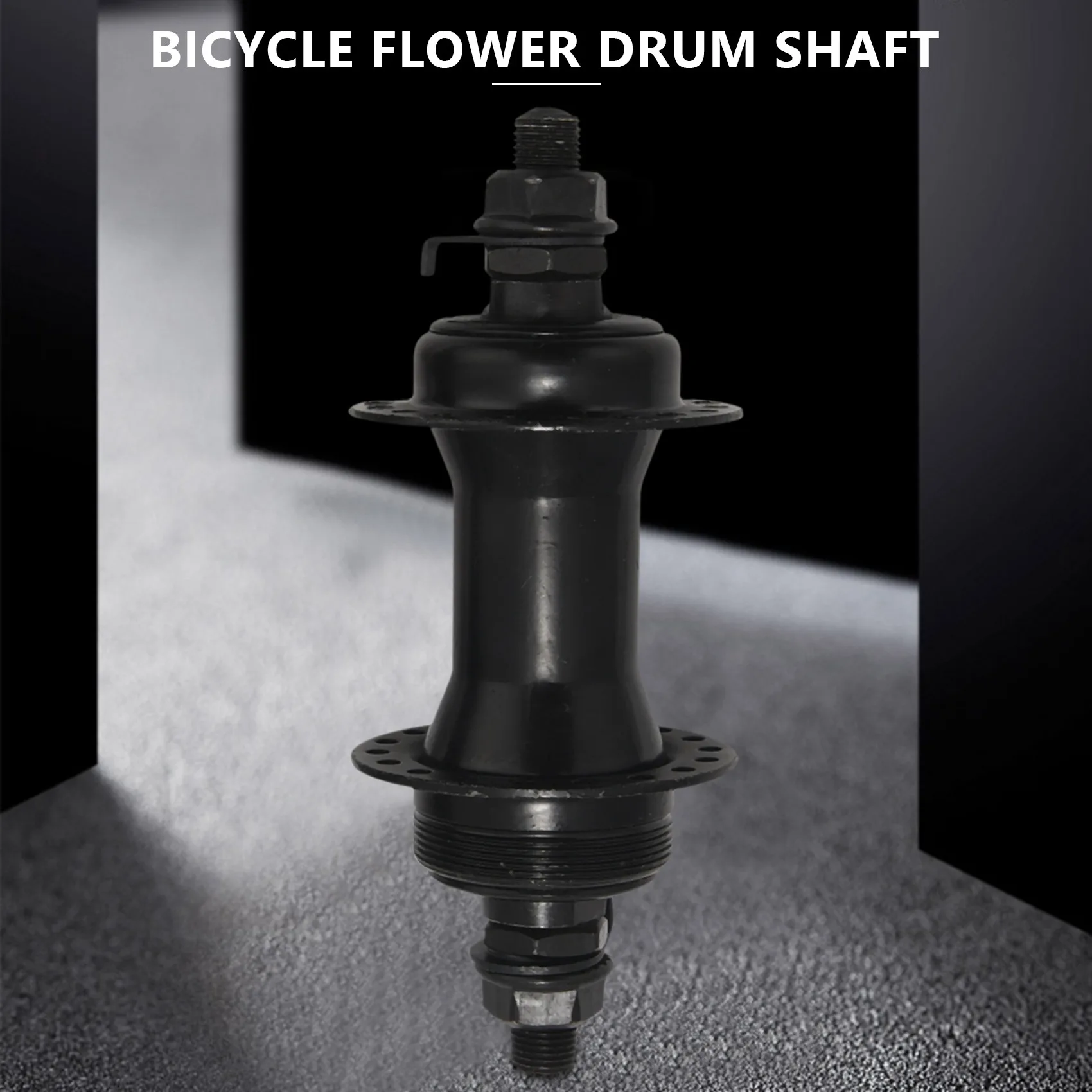 A26P 1 Pair 36 Holes Front & Rear Disc Brake Hubs for MTB, Compatible with 6-Bolt Disc Brake Thru Axle, Hub for Mountain Bike