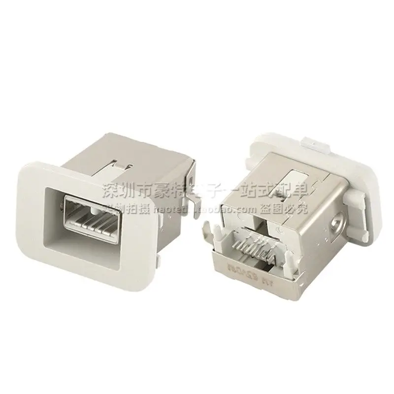 2PCS/ 13001072J4 Imported SMD Female FIREWIRE800 FireWire Socket Slot Interface Connector