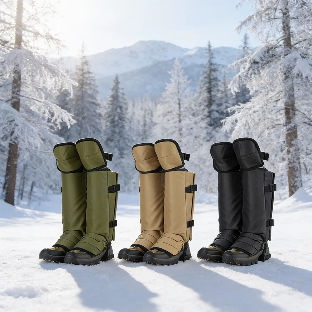 /Hiking /Gaiters /Adjustable Waterproof Leg Protection For Hunting Camping Snow Sand Debris Blocking Outdoor Sports Clothing Gea