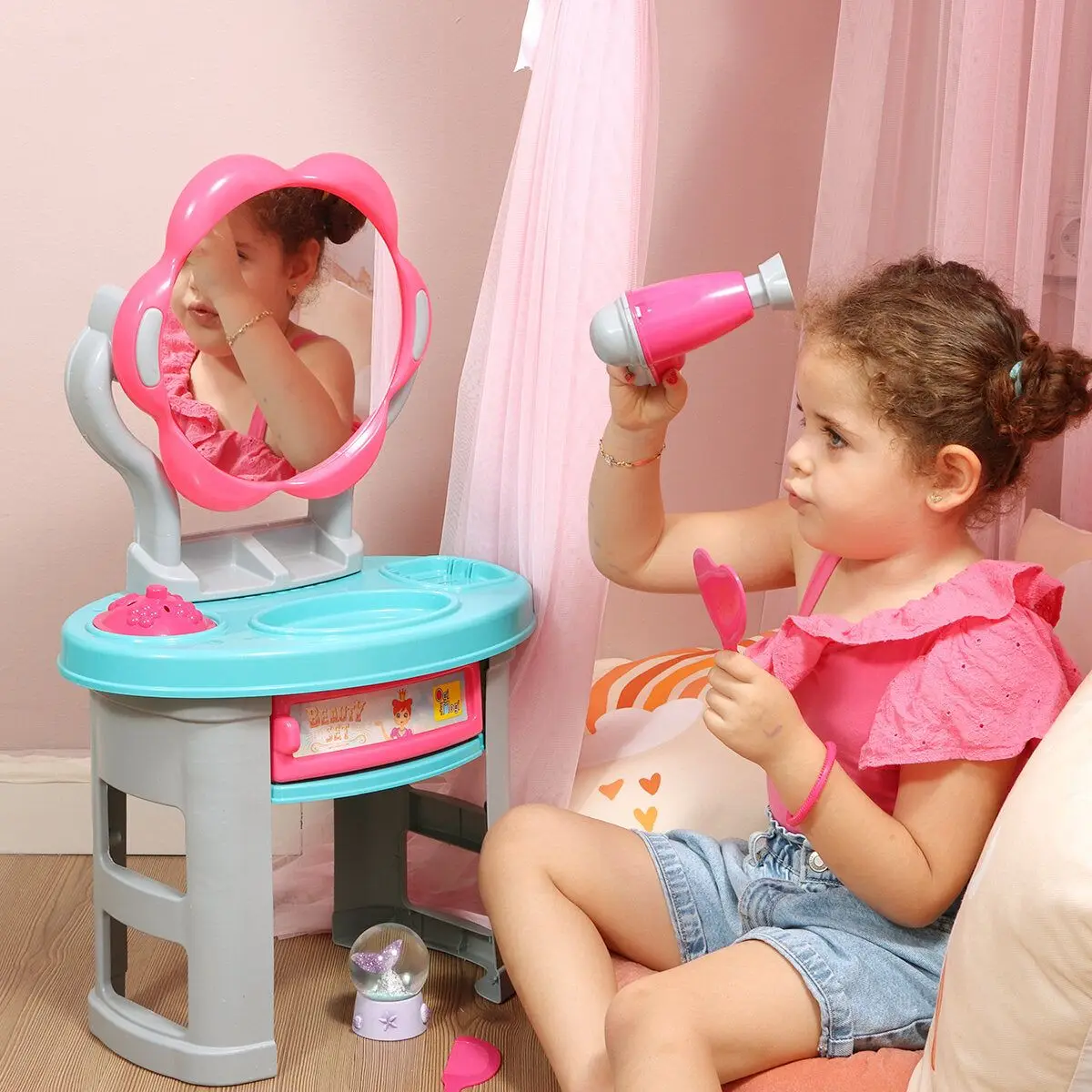 Ensemble de beauté de style de cheveux pré-tendus pour filles, jouets Ogi Mogi, 3 ans et plus, 18 pièces