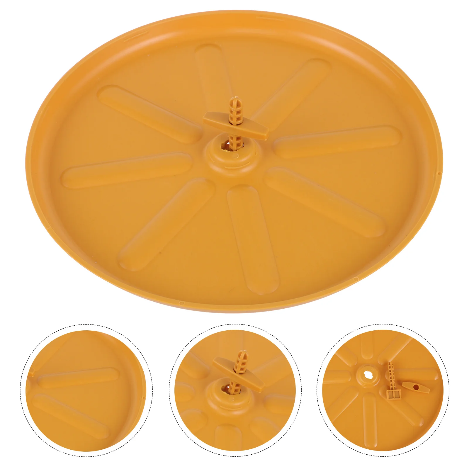 قفص الطيور صينية سفلية صغيرة الحجم من البلاستيك خفيفة الوزن صينية فضلات الطيور استبدال قفص أنبوب عموم الطيور حامل أنبوب