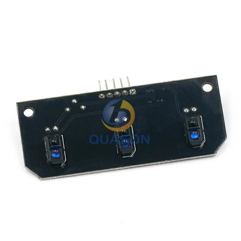 DC 5V 3 Channel Infrared Line Tracker Sensor Module Trio Detector Output TCRT5000 Sensor 10mm Distance For Robot Kit AVR/ARM/PIC