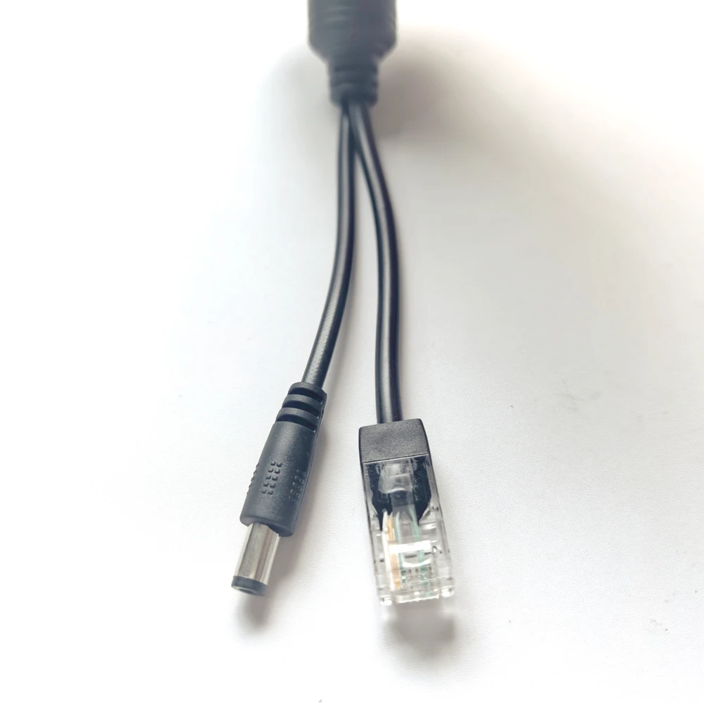 1/2/5 Pieces POE Spliter 48V to 12V Waterprrof Video And Power Adapter Cable Supply Module Injector Extender for IP Camera