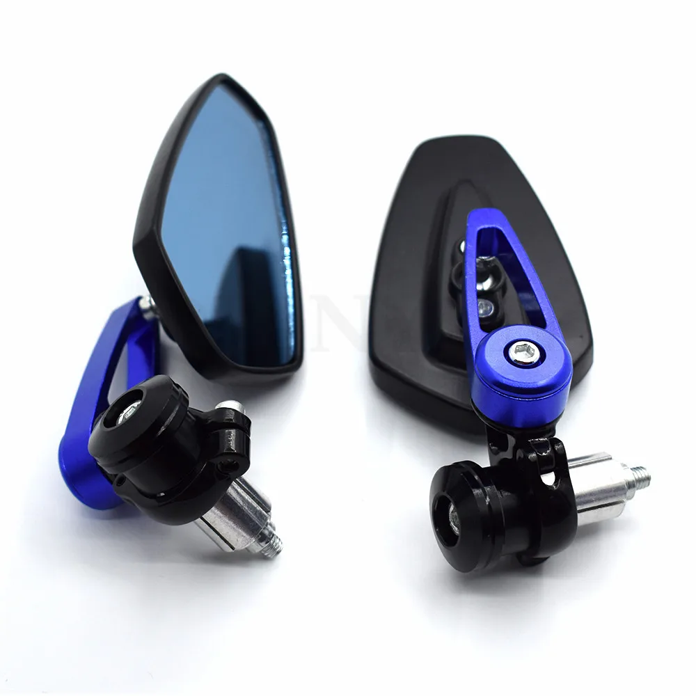 universal Motorcycle Bar End rearview Mirrors 22mm 7/8\