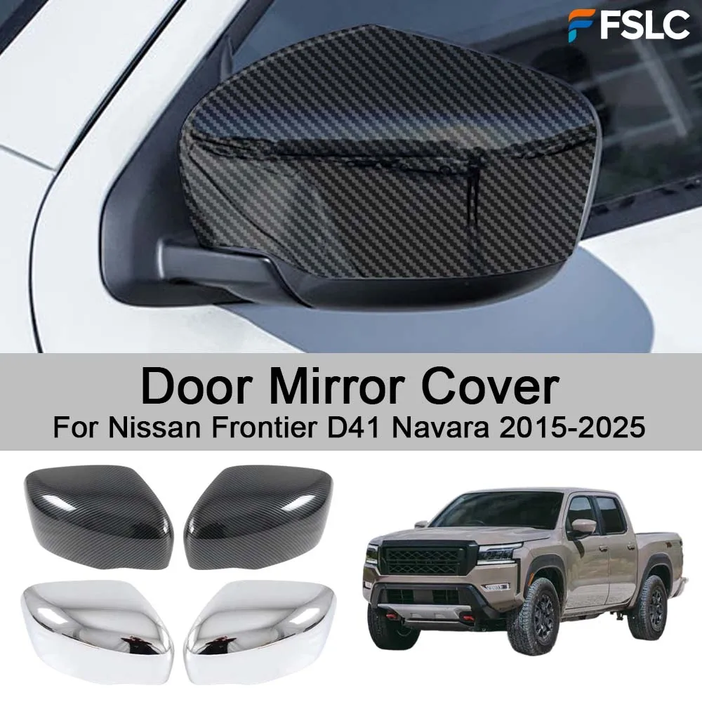 Car Rearview Accessories Door Mirror Cover For Nissan Frontier D41 Navara 2015-2025 Car Styling Upgrade Modify A Car