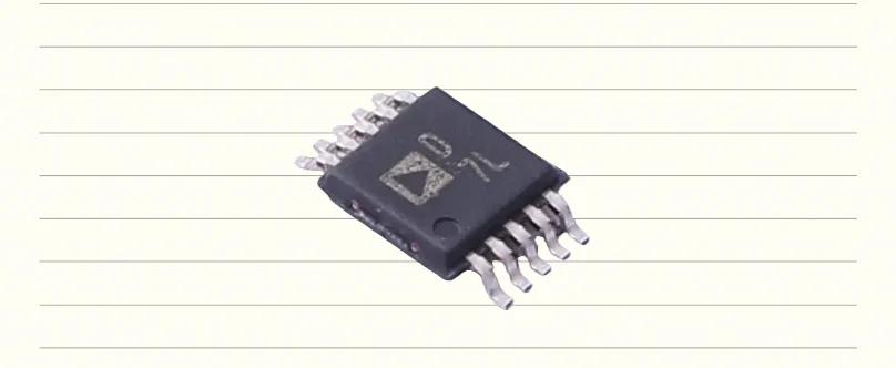 Original genuine AD5624RBRMZ-3REEL7 package MSOP-10 reference voltage source chip in stock direct sale four channel 12/14/16 bit