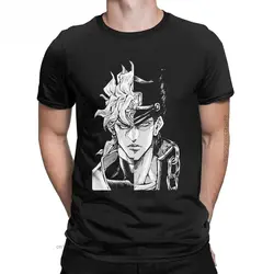 Jojo Bizarre Adventure Tshirt Men Japanese Anime FashionCasual O-Neck Streetwear Dio Brando Jotaro Kujo Tops Tees