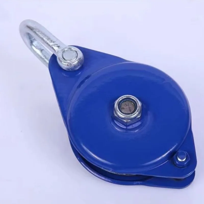 shackle-pulley-u-groove-horseshoe-detachable-lifting-hook-wheel-wire-rope-pulley-steel-cable-pulley-roller-hoist