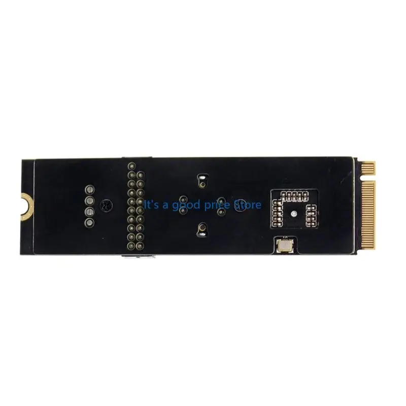  M.2 MKey PCIe To USB 3.1 Conversion Card Enables Front Panel Type C E Connection And Driver Less Operation