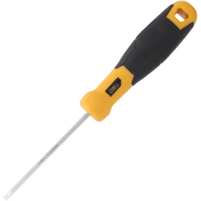 Not in stock. out of stoock..Deli Slotted Handle Screwdriver 1/8 Inch 3/16 Inch 1/4 Inch 5/16 Inch Heavy Duty Magnetic Slotted S