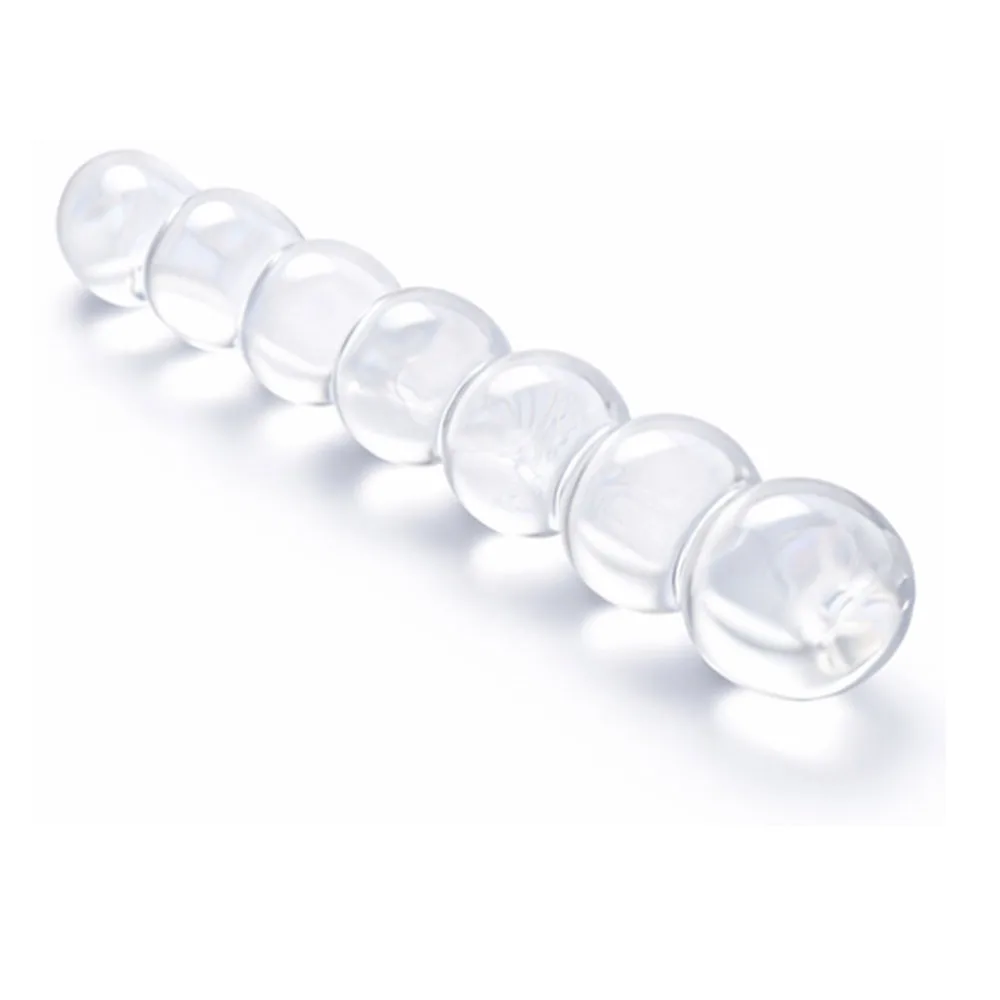 9Balls Glass anal Sex toy adult toys Crystal Butt Plug for woman Anus beads vagina Erotic Urethra Beads Stick sex products gay