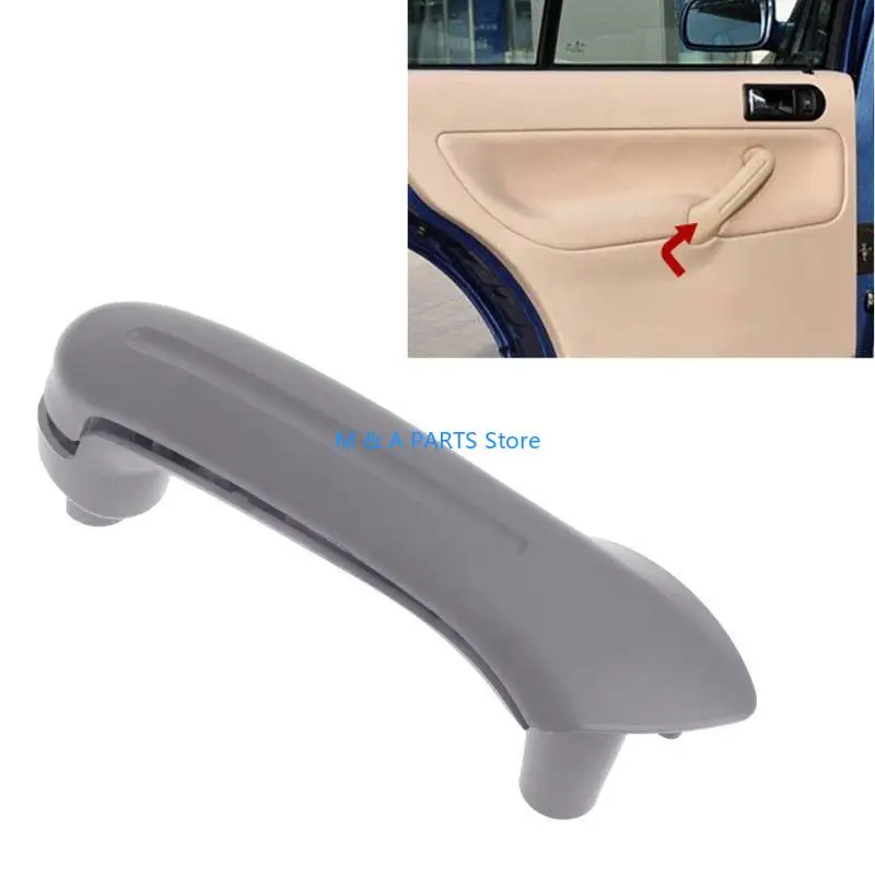 

U1JF Automotive Accessories Interior Left Door Knobs Handle Plating Handle Knobs for MK4 1999-2005