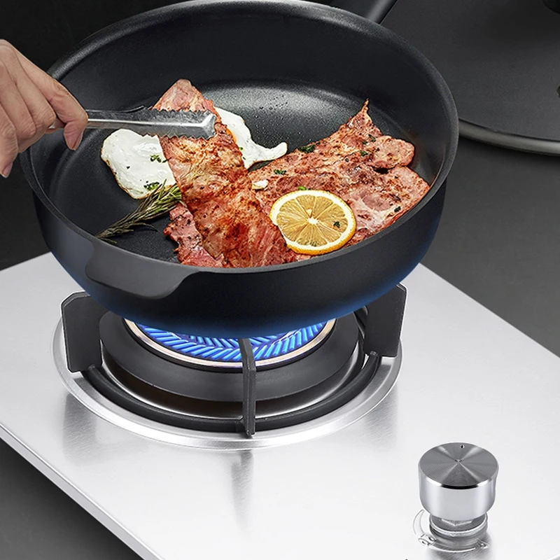 ABKB 4 قطعة مفاتيح دوارة مقبض دائري موقد غاز الموقد فرن أجزاء المطبخ مقابض لموقد الغاز