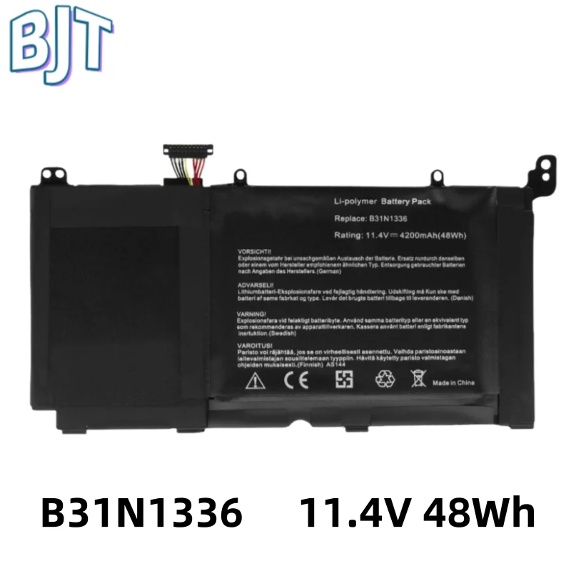 

New C31-S551 B31N1336 Laptop Battery 11.4V 48Wh for ASUS VivoBook S551 S551LB S551LA R553L R553LN R553LF K551LN V551 V551LA