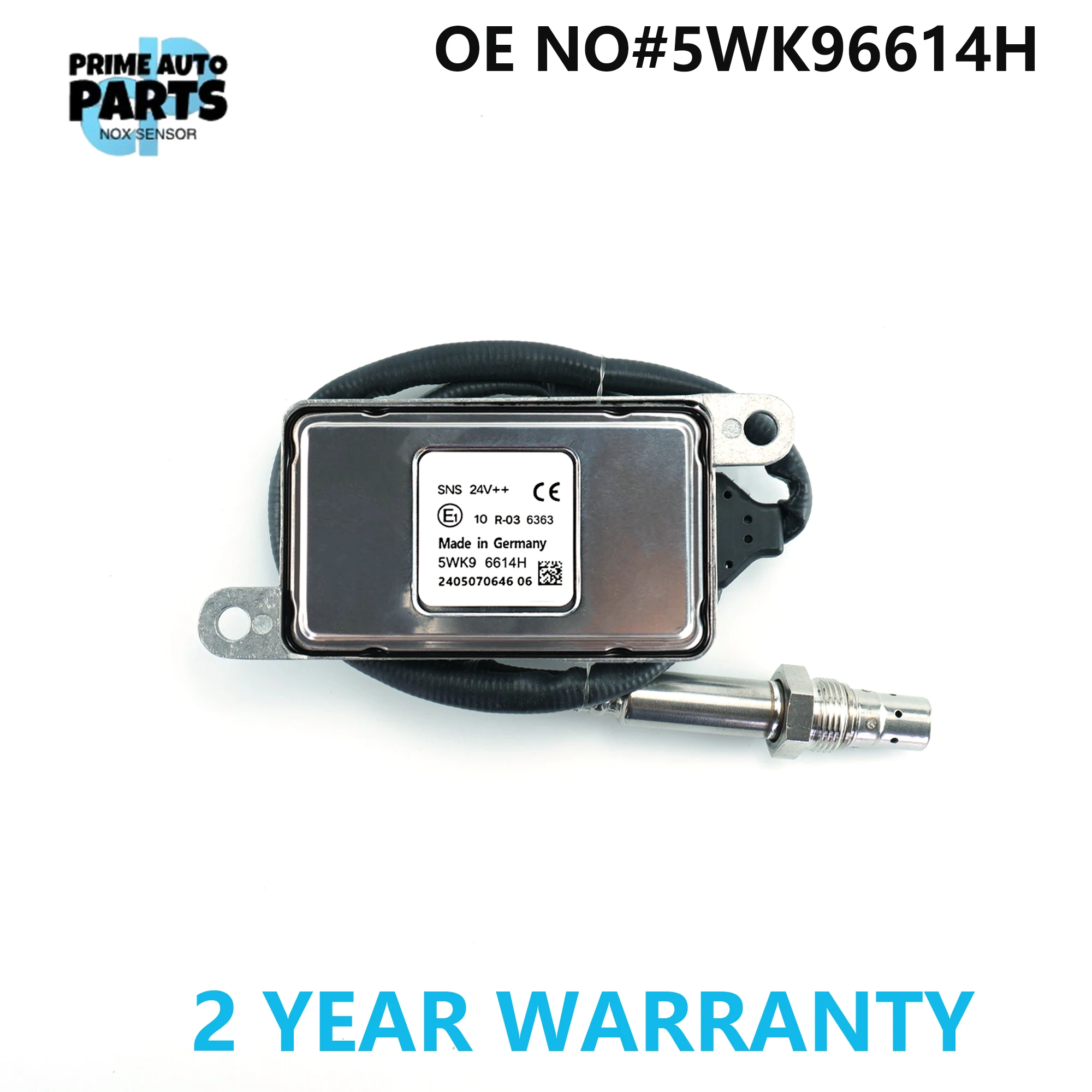 

5WK96614H 5WK9 6614H New Nitrogen Oxide Sensor For Uninox 24V Car-styling Nox Sensor
