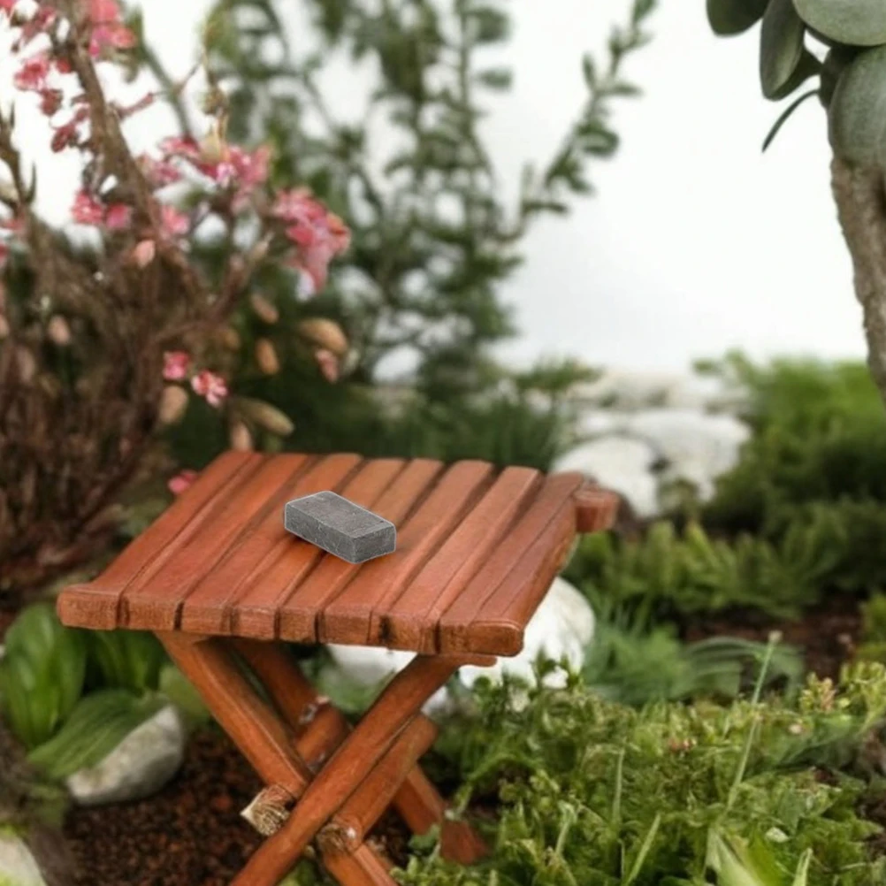 200Pcs Micro Landscape Simulation Bricks Realistic Miniature Brick Set for DIY Garden Decor Sand Table Models Architectural