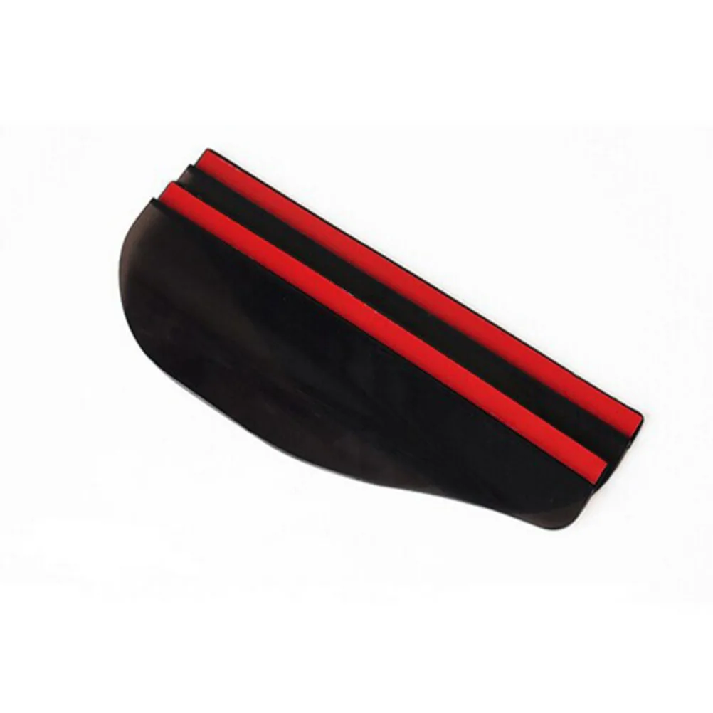 

2pcs Rain Visor For Car Side Mirror 18.5X6Cm Black Flexible Pvc Rear View Shield Waterproof Deflector Compatible With Suv Auto