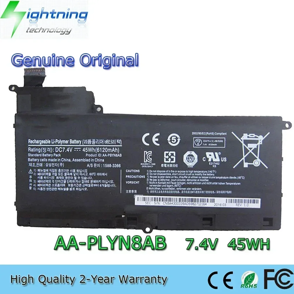 

AA-PLYN8AB 7.5V 45Wh Laptop Battery for Samsung NP530U4B BA43-00339A 535U4C series etc.