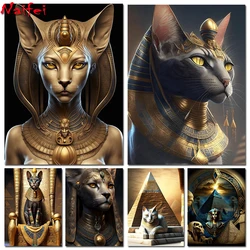 Diamond Painting Egyptian Pharaoh New Arrival Embroidery Full Square Round Diamond Mosaic Portrait Needlework Cross Stitch Kits