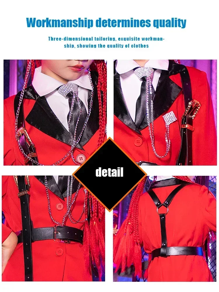 

ZZL модная одежда для сцены K-pop, красный и черный детский костюм, одежда для джазовых танцев в стиле хип-хоп, одежда для подиума для девочек