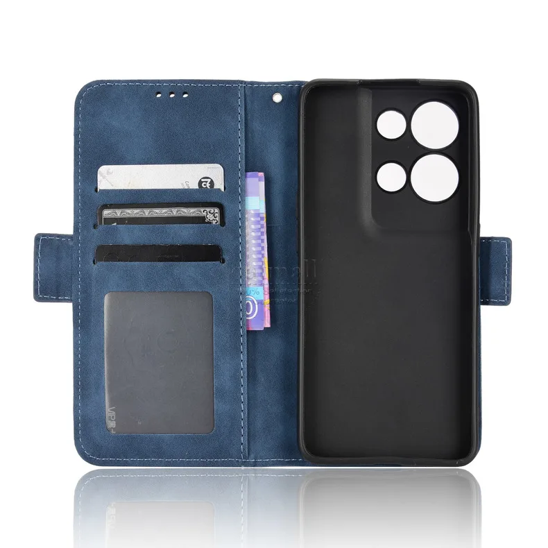 Custodia A Portafoglio In Ecopelle Con Supporto E Chiusura Magnetica Per Huawei Nova 5T – Cover Con Slot Per Carte E Tasca Portacontanti