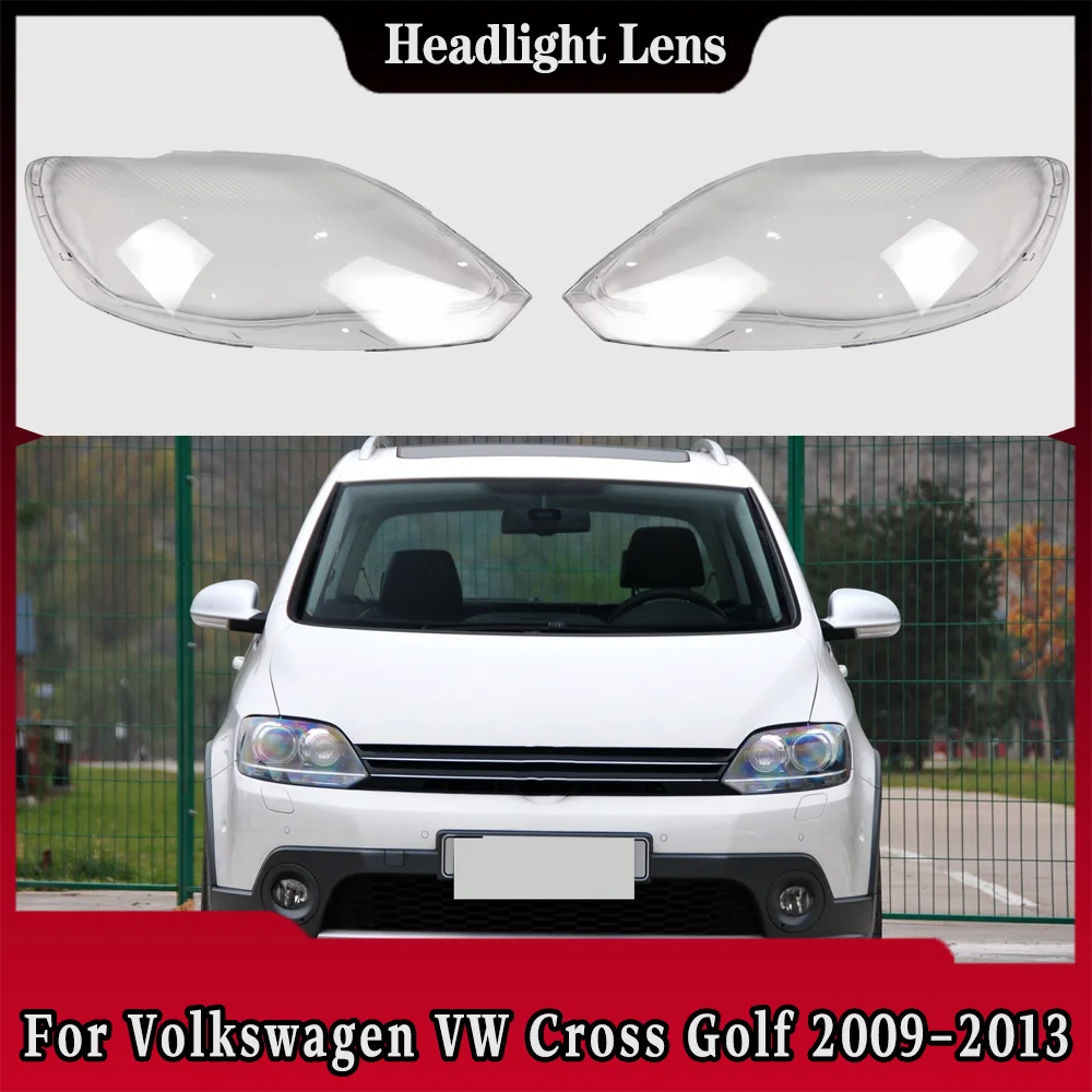 

Lampshade Headlight Shell Headlamp Lamp Cover Transparent Shade Lens For Volkswagen VW Cross Golf 2009 2010 2011 2012 2013