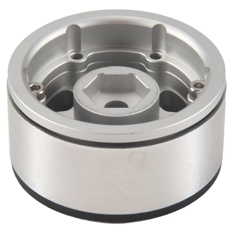 ABUM-4PCS 1.55 Metal Beadlock Wheel Rims Hub For 1/10 RC Crawler Car RC4WD D90 TF2 MST Jimny Tamiya CC01 LC70 Axial 90069
