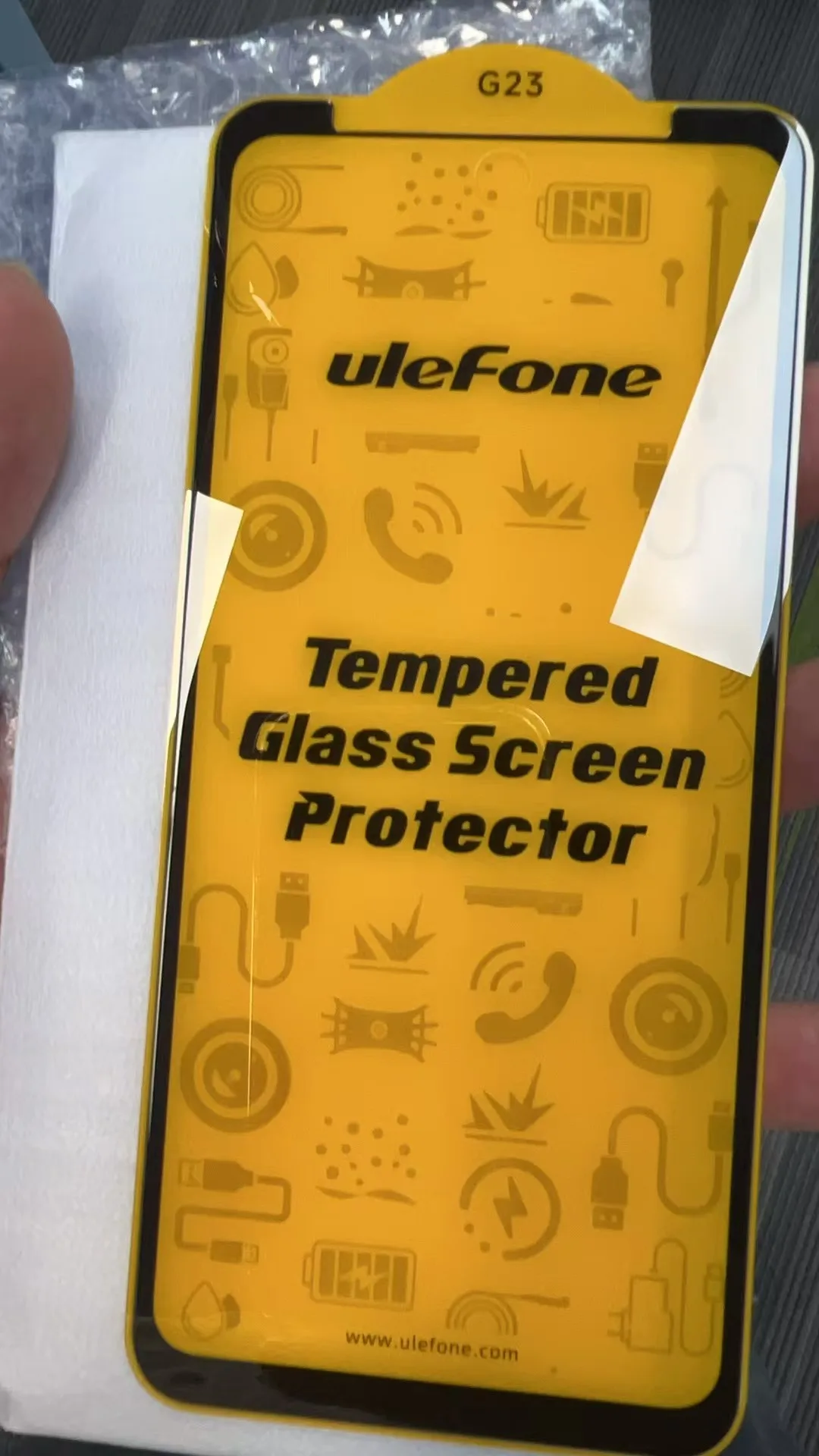 For Ulefone Armor X31 High definition tempered film Tempered glass screen protective film