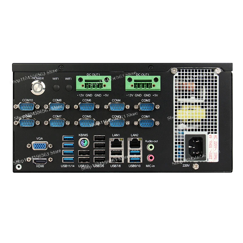 

Промышленное шасси ECSUU (в наличии) — поддерживает LGA1150 Core i7/I5/I3 (4-9), 10 COM/14 USB/Dual Gigabit LAN для SCADA/HMI/IoT