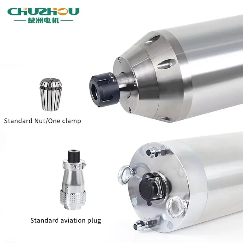 High Speed Water-cooled Spindle 5.5kw 380v 125 Diameter Spindle Motor for Woodworking CNC Router Stone Engraving Machine