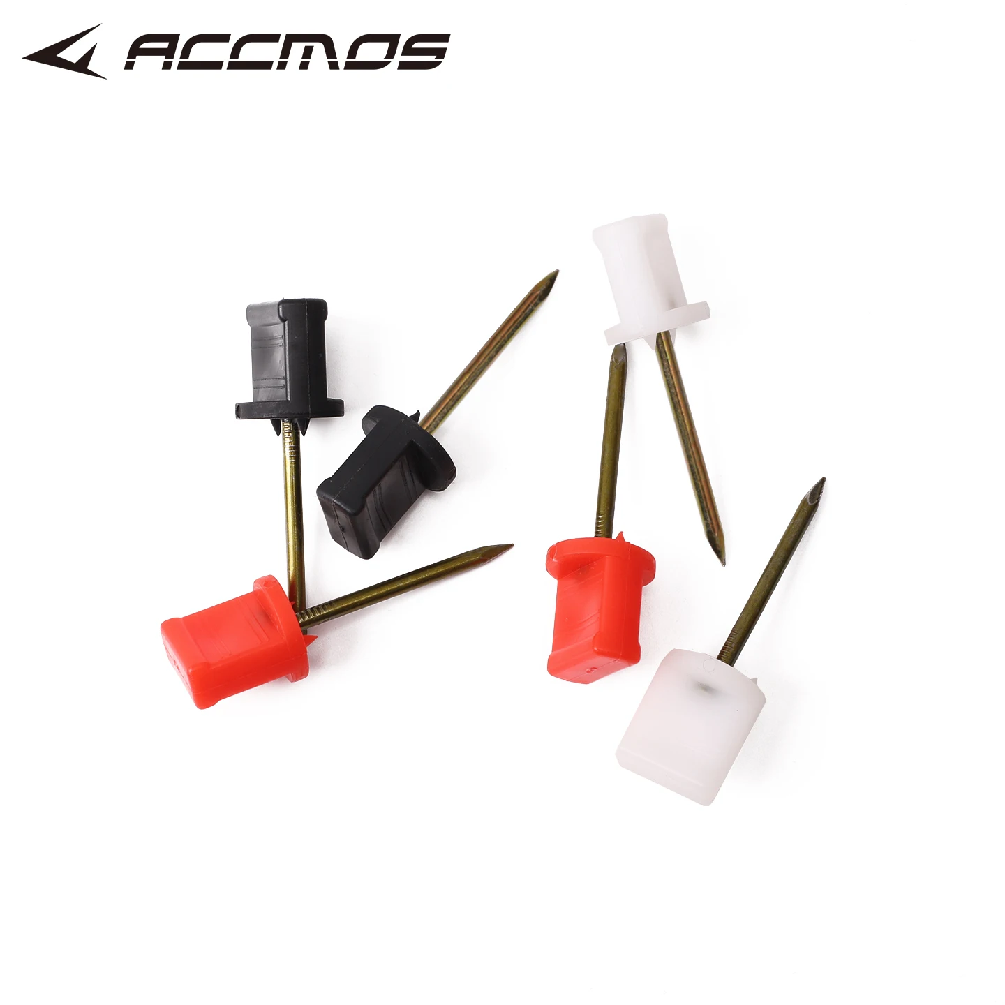 Accessoires de tir à l'arc, broches de cible en métal, papiers de cible fixes pour les Sports de tir en plein air