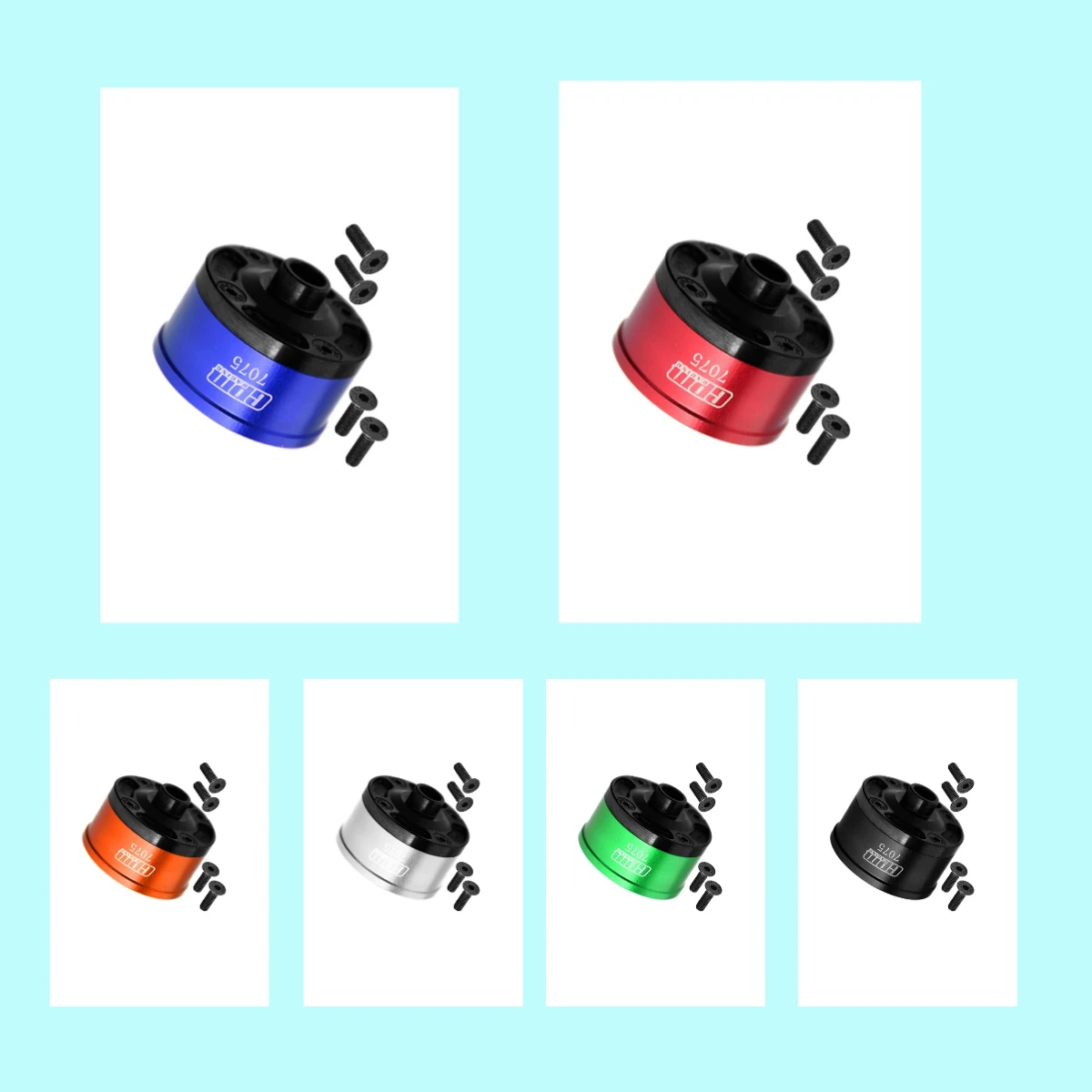 

GPM TRAXXAS Sledge Monster Truck-95076-4 For Medium Carbon Steel+Alu 7075 Front/Middle/Rear Diff Case