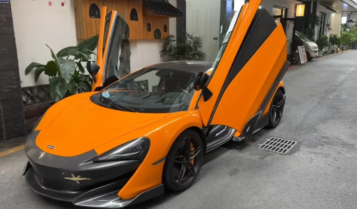 ل 540C 570S FLDZ غطاء محرك السيارة من ألياف الكربون البولي بروبيلين طقم هيكل السيارة المطورة إلى 600Lt طقم الجسم