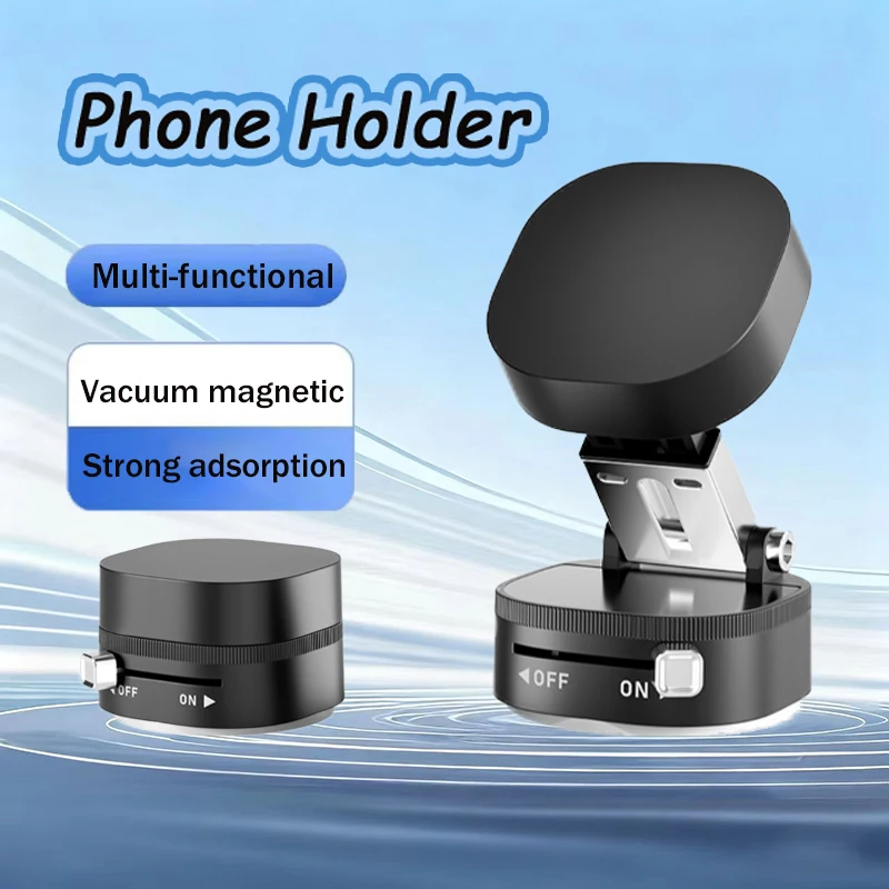 

Suction Cup Vacuum Magnetic Phone Holder Lazy Multi-functional Foldable Storage Holder Vacuum Suction Cup Phone Holder