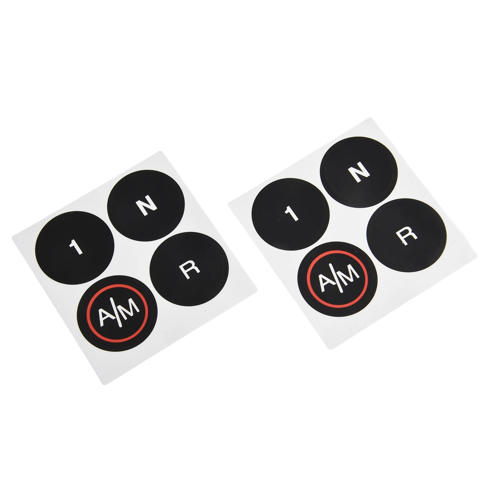 ديكور السيارات MTA علبة التروس الشارات التحكم خلية الشارات عالية الجودة الفينيل زر ملصقات البالية زر إصلاح وضوح عالية