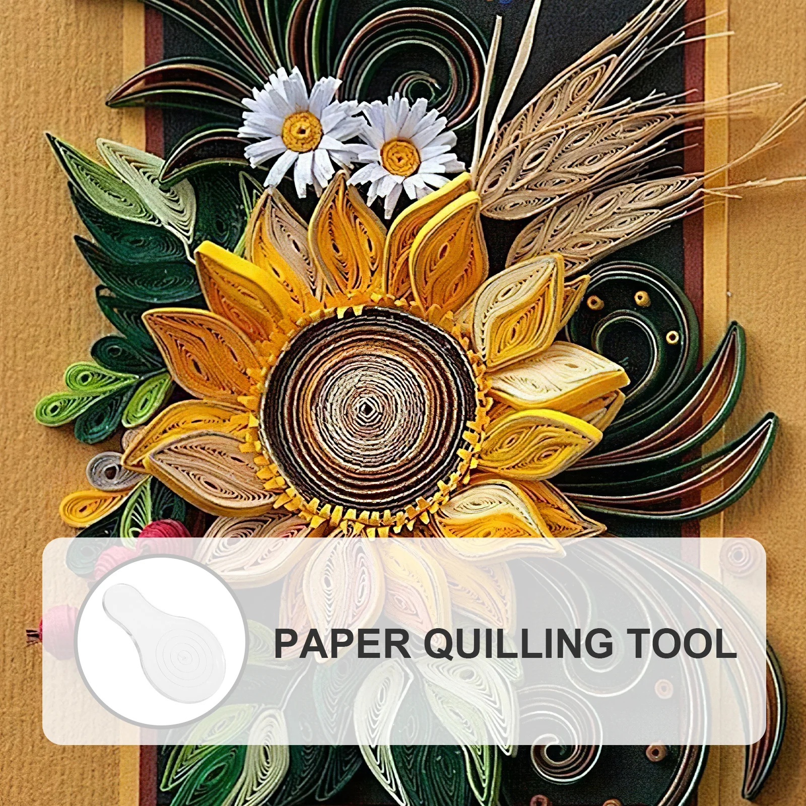 4 قطعة أداة لف الورق البلاستيكية DIY بها بنفسك الحرفية اللف الشباك جهاز المحمولة قابلة لإعادة الاستخدام اليدوية بطاقات المعايدة الزفاف #6